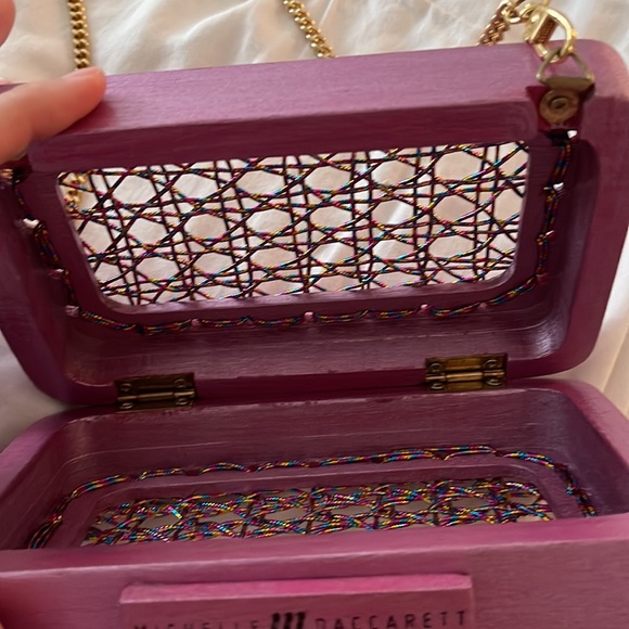 Michelle Daccarett handmade convertible clutch purse - Picture 3 of 4